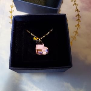 SWAROVSKI Heart & Butterfly Necklace